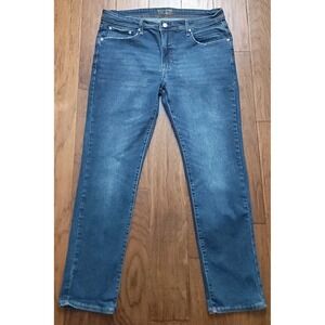 NICKEL & IRON Men's Slim Fit Premium Stretch 5 Pocket Jean‎ Size 36x29 Actual Sz